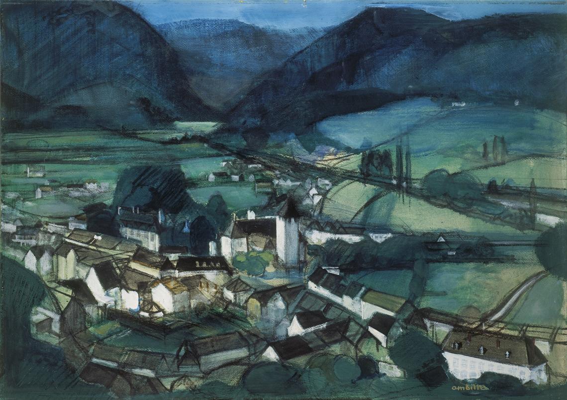 Le village d'Arette