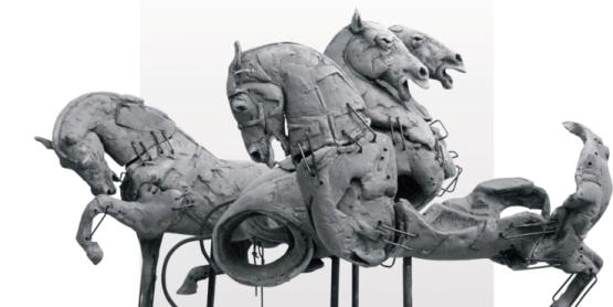 Equus XIX - Bronze - 33x52x32cm