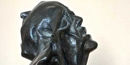 moi je - Bronze. 35 x 34 x 23,5 cm. 1993.