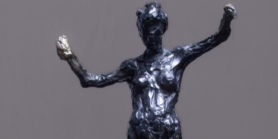 Équilibre - bronze, 27x15x8cm