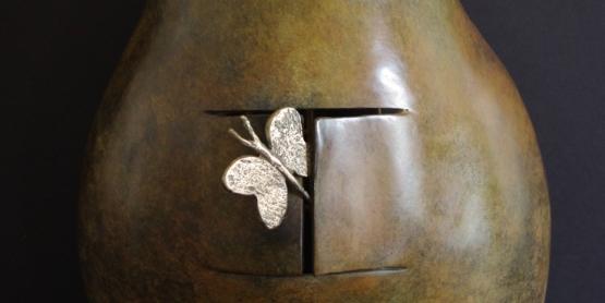 L'évasion - bronze, 33x27x19cm